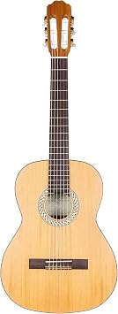 Kremona Soloist S58C OP 3/4 Size Beginner Classical Guitar Solid Cedar Top Handmade in Europe Nylon Strings Padded Gig Bag Included