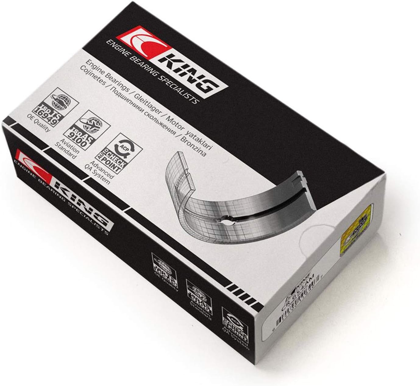King Engine Bearings (CR4633SM) King 2008 Mini Cooper N14 Turbo (Size STD) Rod Bearing Set