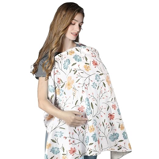 Yoofoss Nursing Cover for Breastfeeding, 100 Cotton Soft