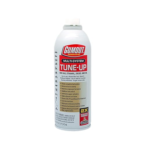 Gumout 510011 Multi-System Tune-Up, Fuel Stabilizer Injector Cleaner & Gas