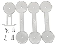 Glide Hexa Hexagon Lights Wall Mounting Bracket Kit for Govee Hexagon Lights H6061 Drywall Mount kit (7 Light Version)