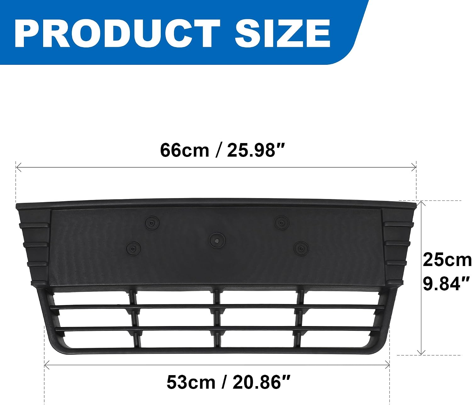 Bumper Grille Assembly Fit For 2012-2014 Ford Focus Grill 2012 Ford Focus 2013 Ford Focus 2014 Ford Focus 12 Ford Focus 13 Ford Focus 14 Ford Focus Grill Assembly