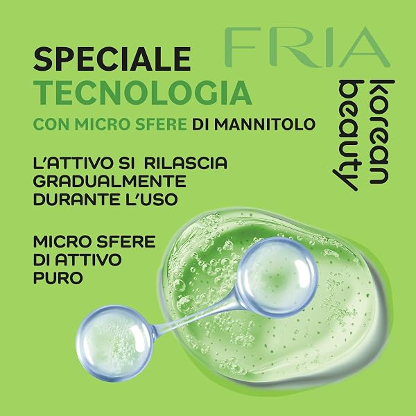 Fria Korean Beauty Anti-Blemish Face Serum with Centella Asiatica, Innovative Formula with Mannitol Microspheres, Dermatologically Tested, Pack of 30 ml - 4