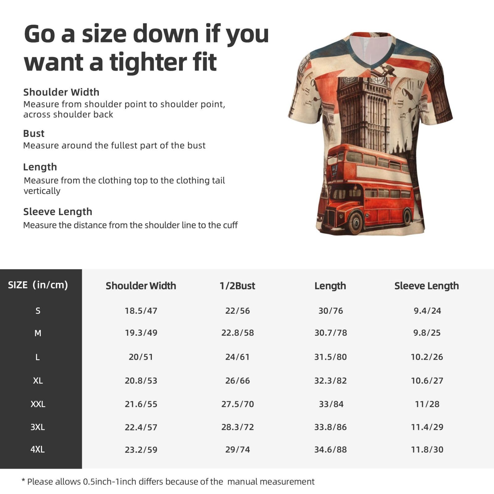 Stylish Athletic Sports Jersey Collage-Icons-of-London Men's Rugby Jersey Medium Black