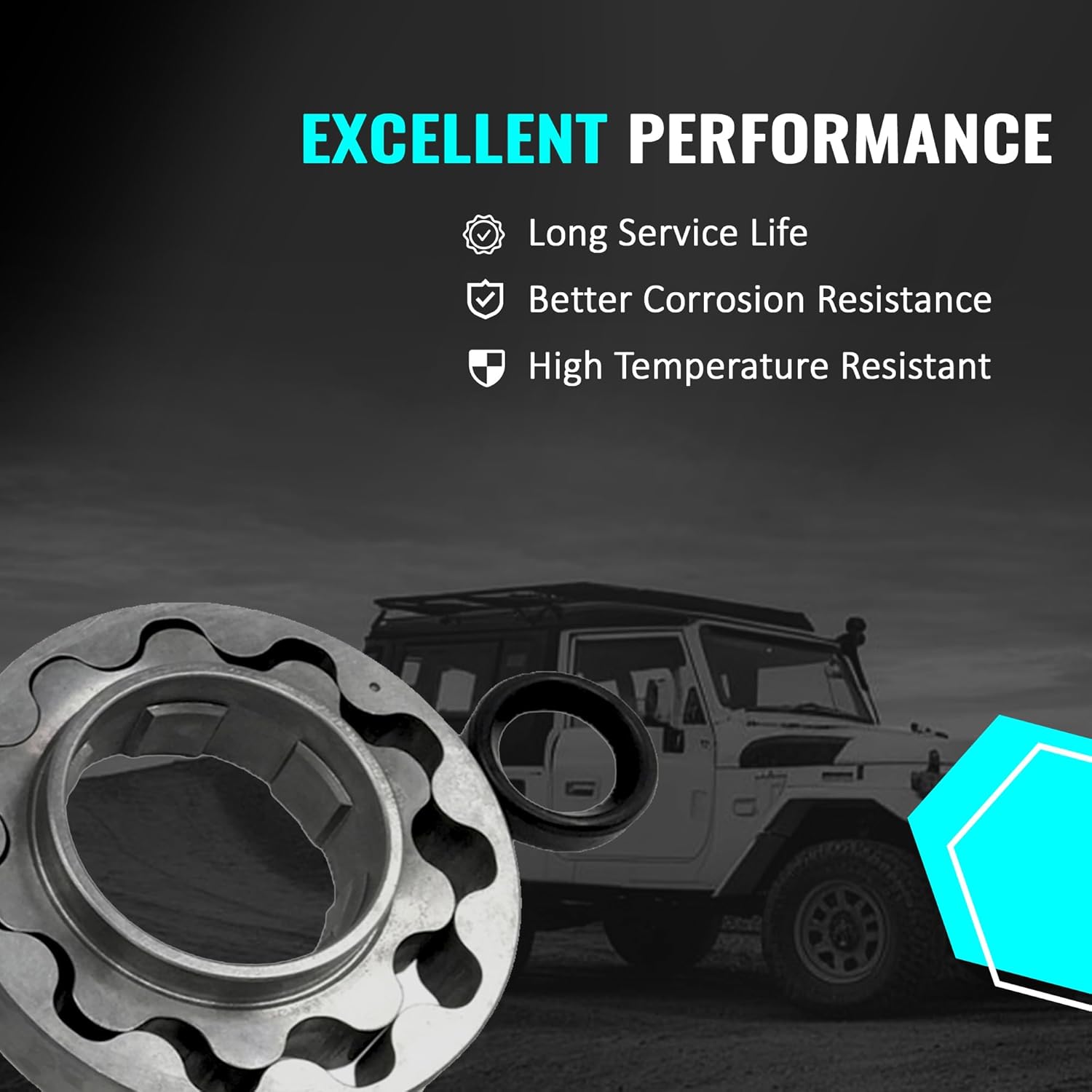 Engine Oil Pump Kit K322 Compatible with Chevrolet Colorado Trailblazer Buick Rainier For GMC Canyon Envoy For Hummer H3 For Isuzu Ascender I-280 I-290 Saab 9-7x