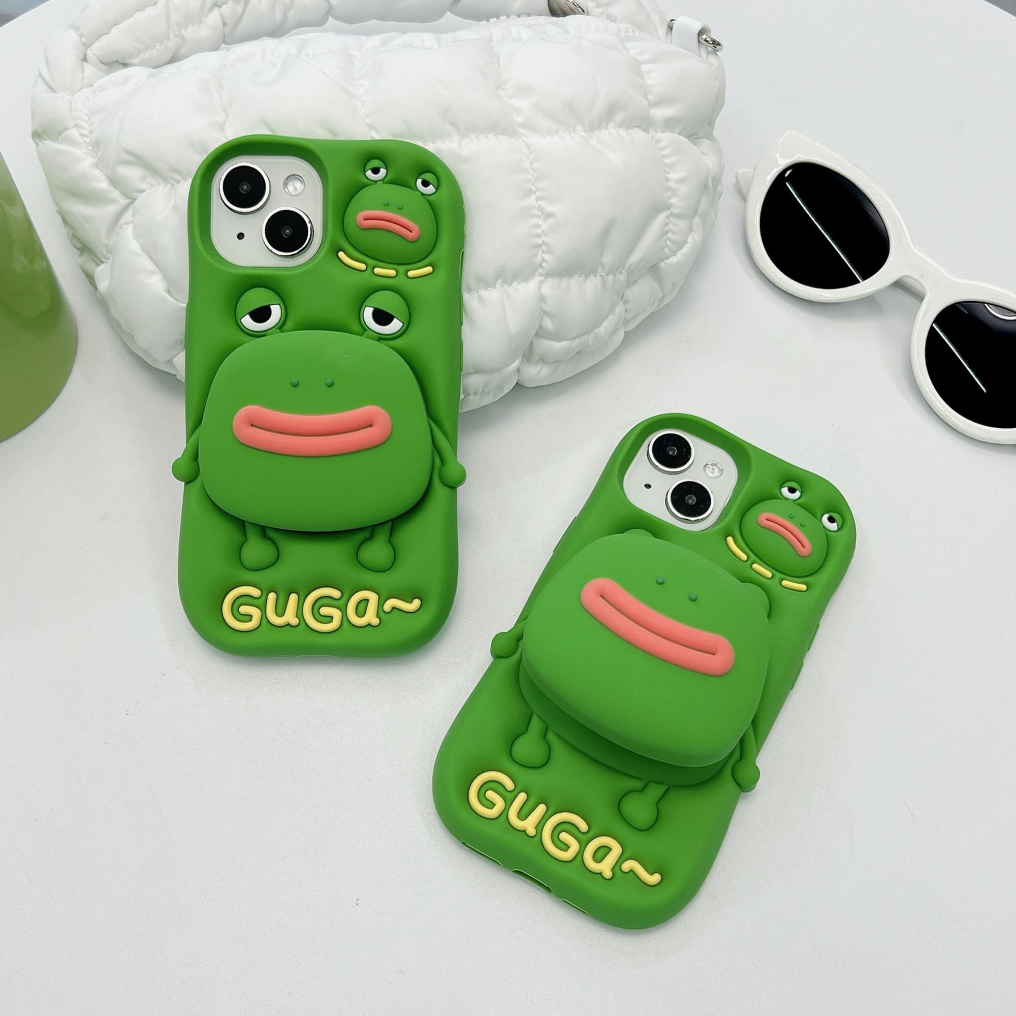 Amazon.co.jp: YWYUHE おもしろカエル 電話ケース iPhone 14 Pro用