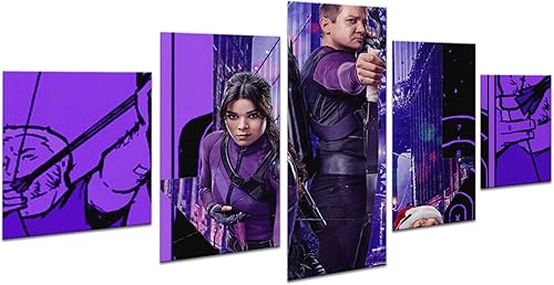 Miniatura 30 de MAVIS PRINT Dead Poool - Decoración de pared Marval de 12 x 16 pulgadas, impresión HD y marco de madera, decoración moderna de pared para Annt