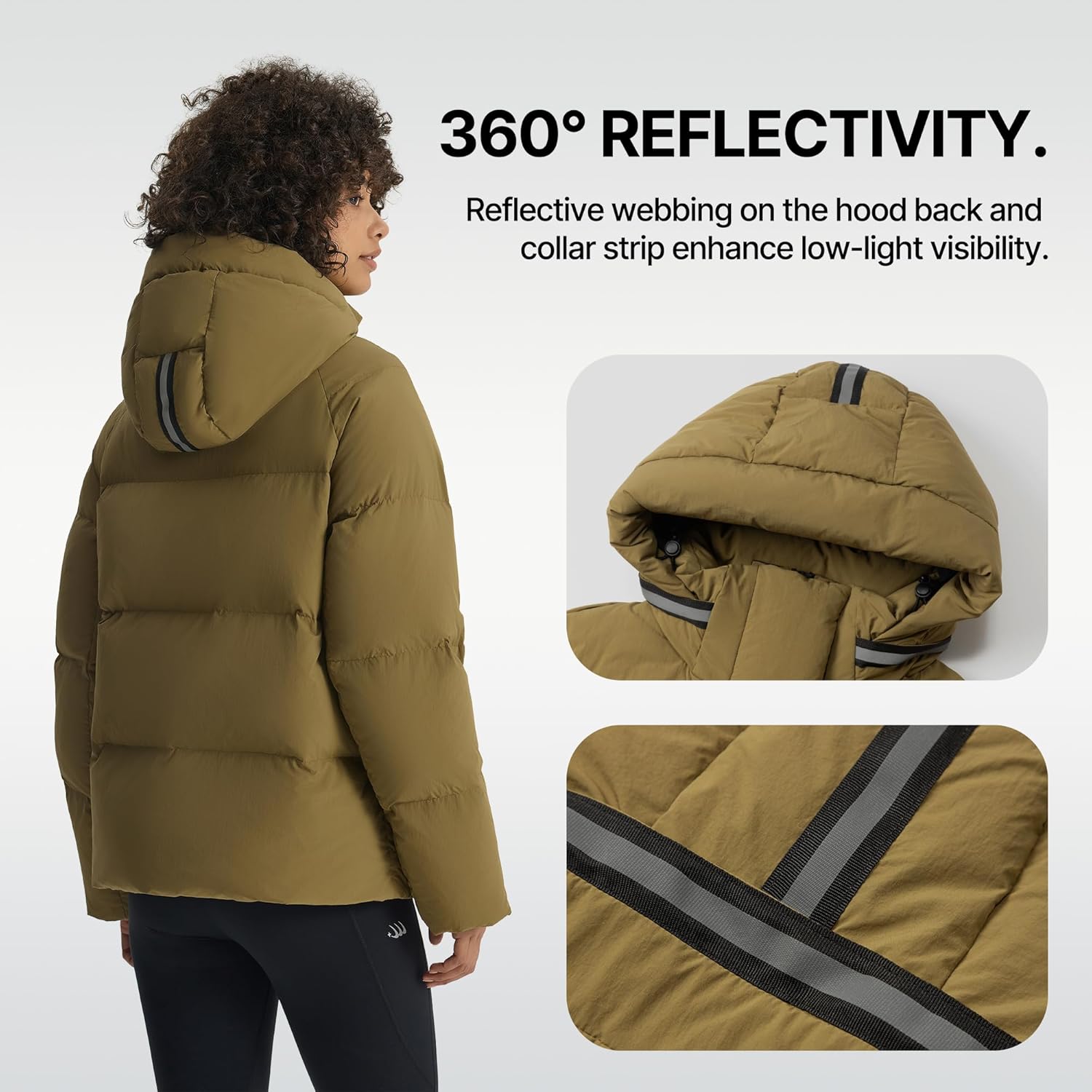 Fitouch Summit Breeze Women's Lightweight Down Puffer | 750+ PF Winter Short Jacket | Soft Warmest Coat - Image 5