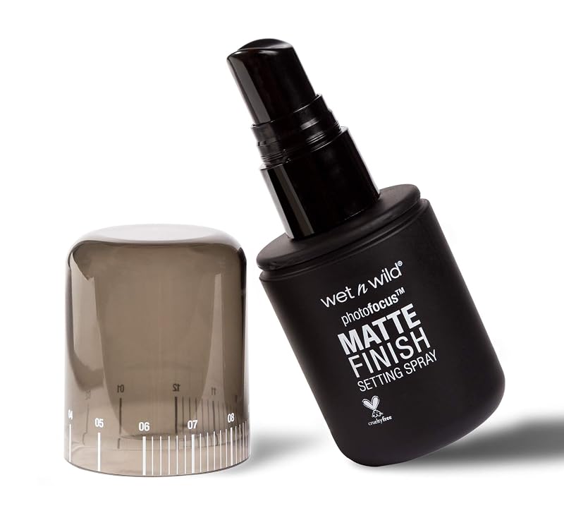 Bruma fixadora de maquiagem wet n wild Photo Focus Matte Appeal, fórmula com aloe vera