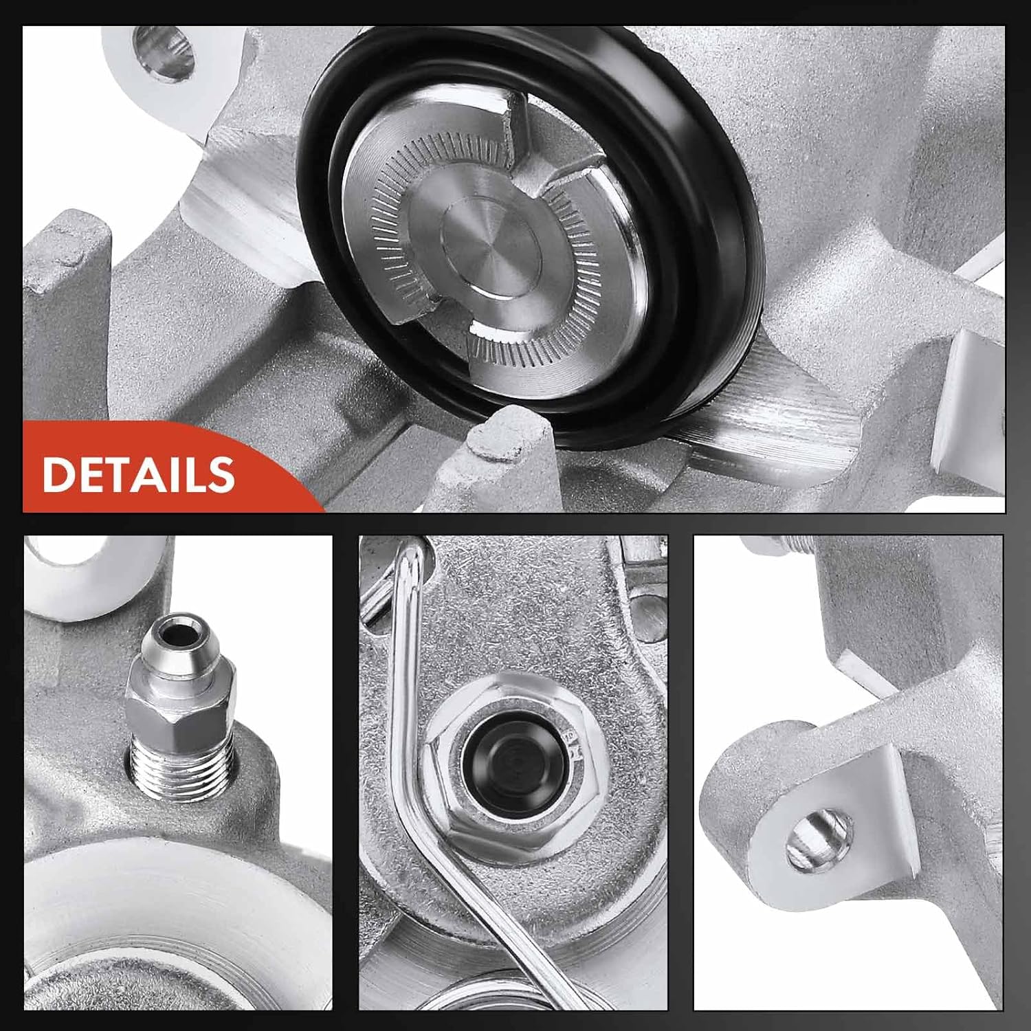 A-Premium Disc Brake Caliper Assembly without Bracket Compatible with Volkswagen and Audi Models - For Jetta 2001-2005 2008-2009, TT Quattro 2000-2006, Jetta City 2007-2009 - Rear Side