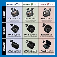 JBL Wave Buds 2 vezeték nélküli Bluetooth fülhallgató zajszűréssel, 40 órás lejátszás - black, JBL Wave Buds 2 9