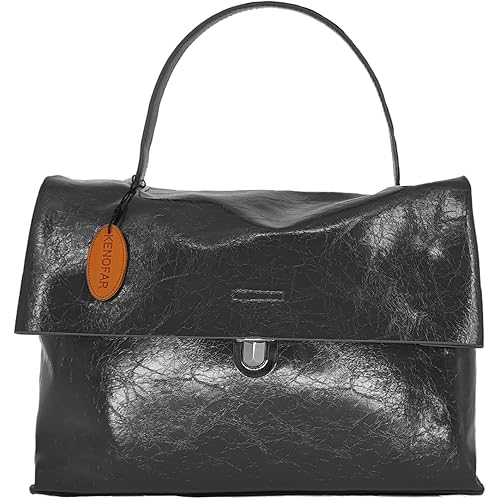 Women's Leather Tote Bags Large Capacity Genuine Leather Handbag Bag Medium