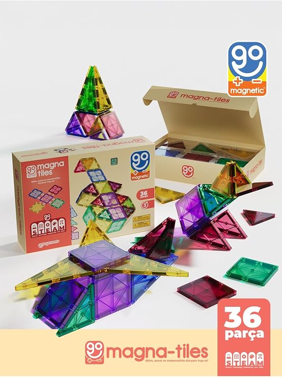 Magna-Tiles 36 Parça