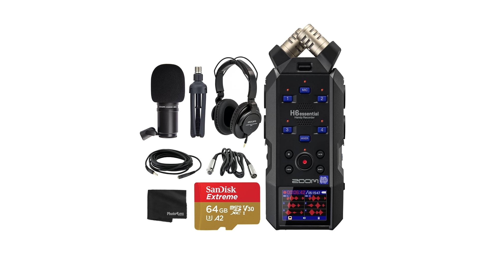 Amazon.co.jp: Zoom H6essential 32ビットフロート