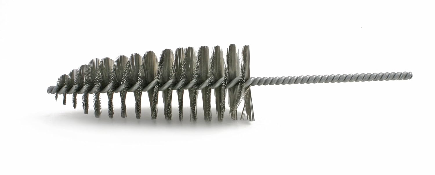 Brush Research Seat Cleaning Brush, Carbon Steel, 1-1/4" Diameter, 10" Length (Pack of 1)