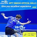 DOUBLE FISH WTT 3-Star Ping Pong Balls White gallery image