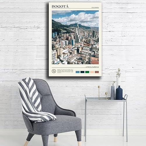 Miniatura 5 de Impresión de Bogotá, arte de pared de Bogotá, póster de Bogotá, foto de Bogotá, póster de Bogotá, decoración de Bogotá, póster de Colombia, América