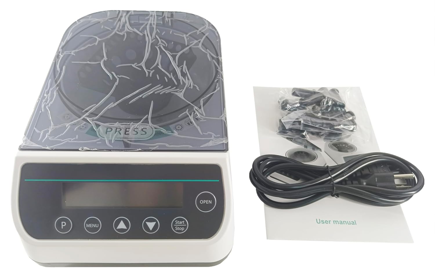 Lab Centrifuge with Rotation Speed 1000-10000rpm±5% 2 in 1 Centrifuge Rotor Max Relative Centrifuge Force 6780xg Filtration and Voltage Regulation Function