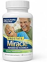 Vista 1 de 1 paquete de Prostate Miracle® Advanced Formula: con 600 mg de beta sitoserol al 80%, derivado de pino (sin soja, sin OGM)