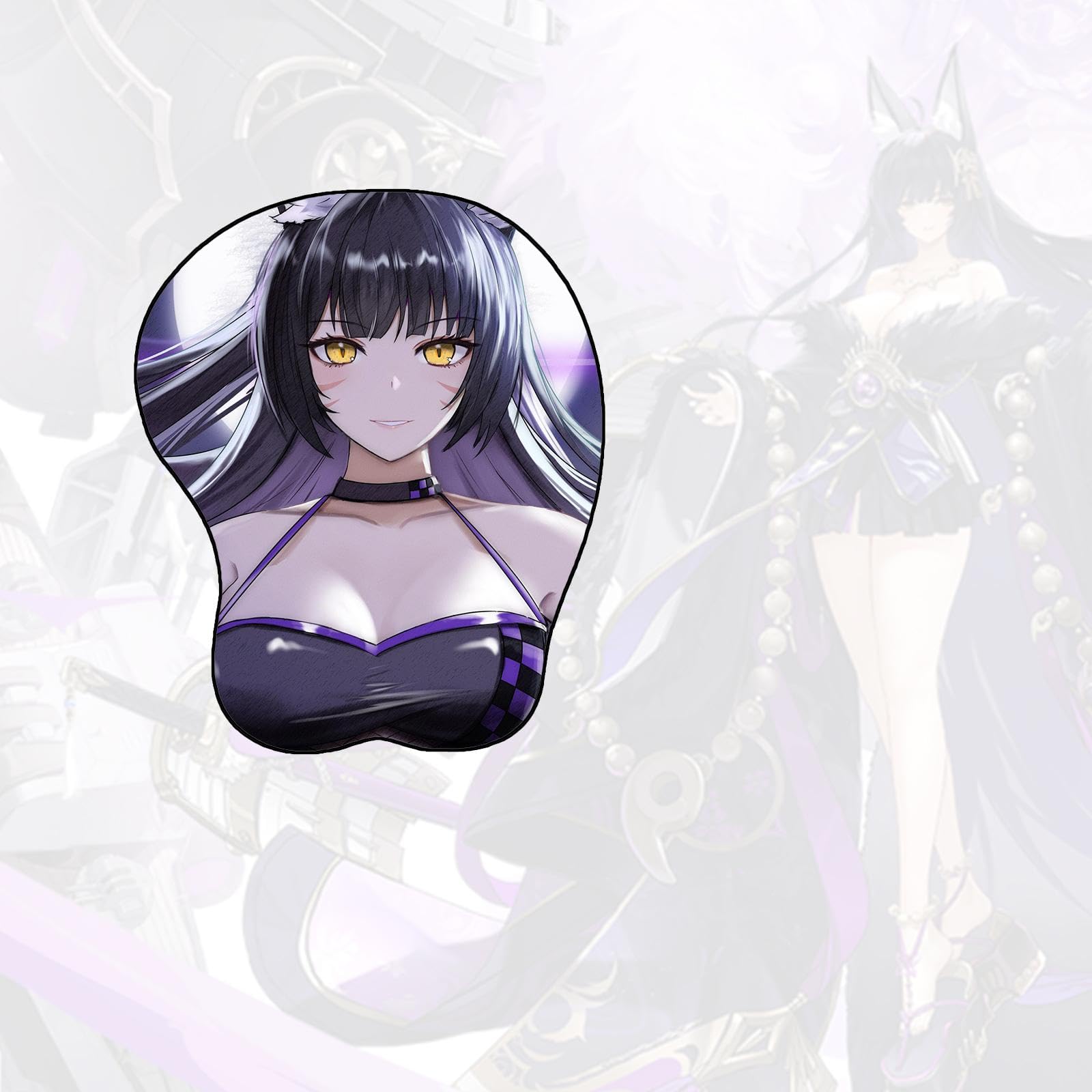 Amazon.co.jp: アニメマウスパッド アズールレーン 武蔵 アニメマウス