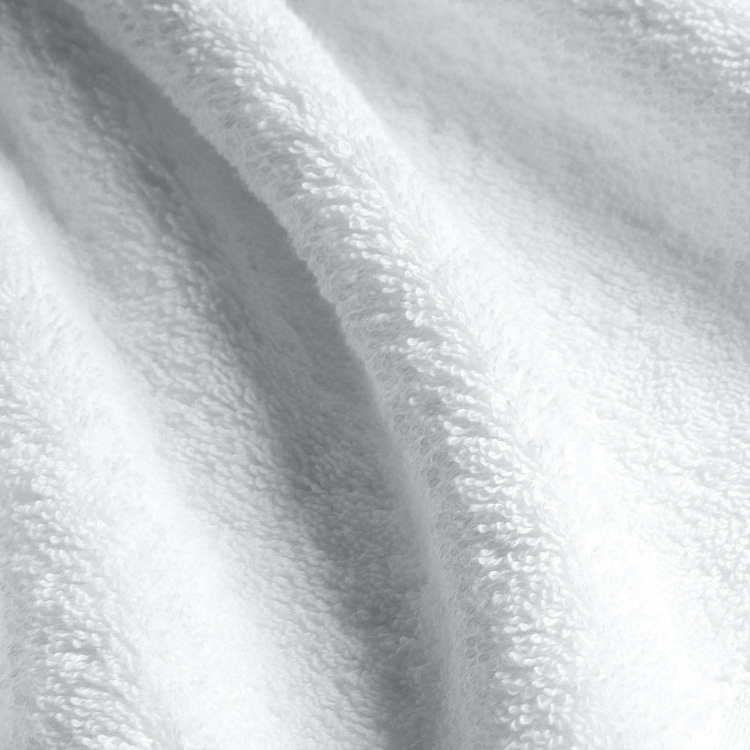 haven organic cotton Turkish Bath Towel sets. 71 x 139cm Two-Piece Set Soft and Comfortable Bath Towel  in white