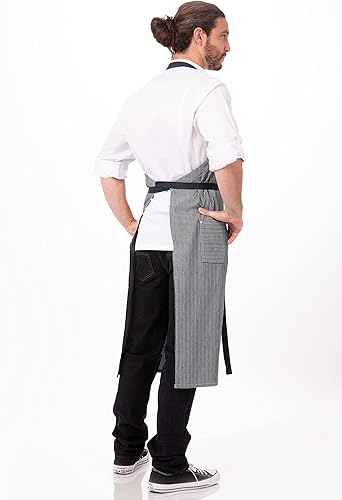 Vista 5 de Chef Works Unisex Portland Chefs Bib Apron