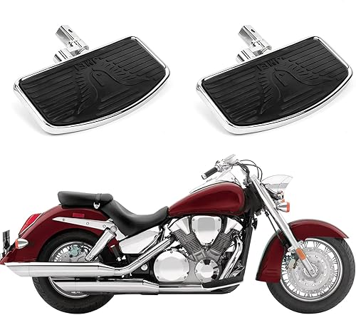 Motrocycle - Pedales de estribo delantero, clavijas ajustables, para Yamaha Vstar 650 400 1998-2019