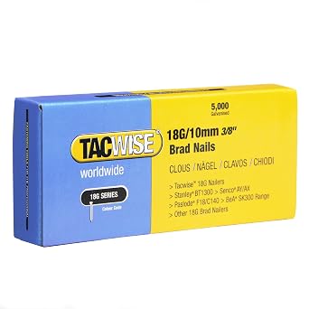 Tacwise 25 mm 18G Galvanised Pin Nails (5000 Pieces)