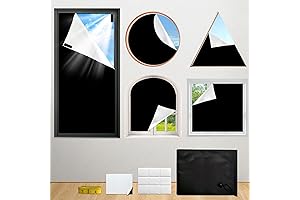 Removable Window Blackout Cover for Portable or Permanent Blackout Solution