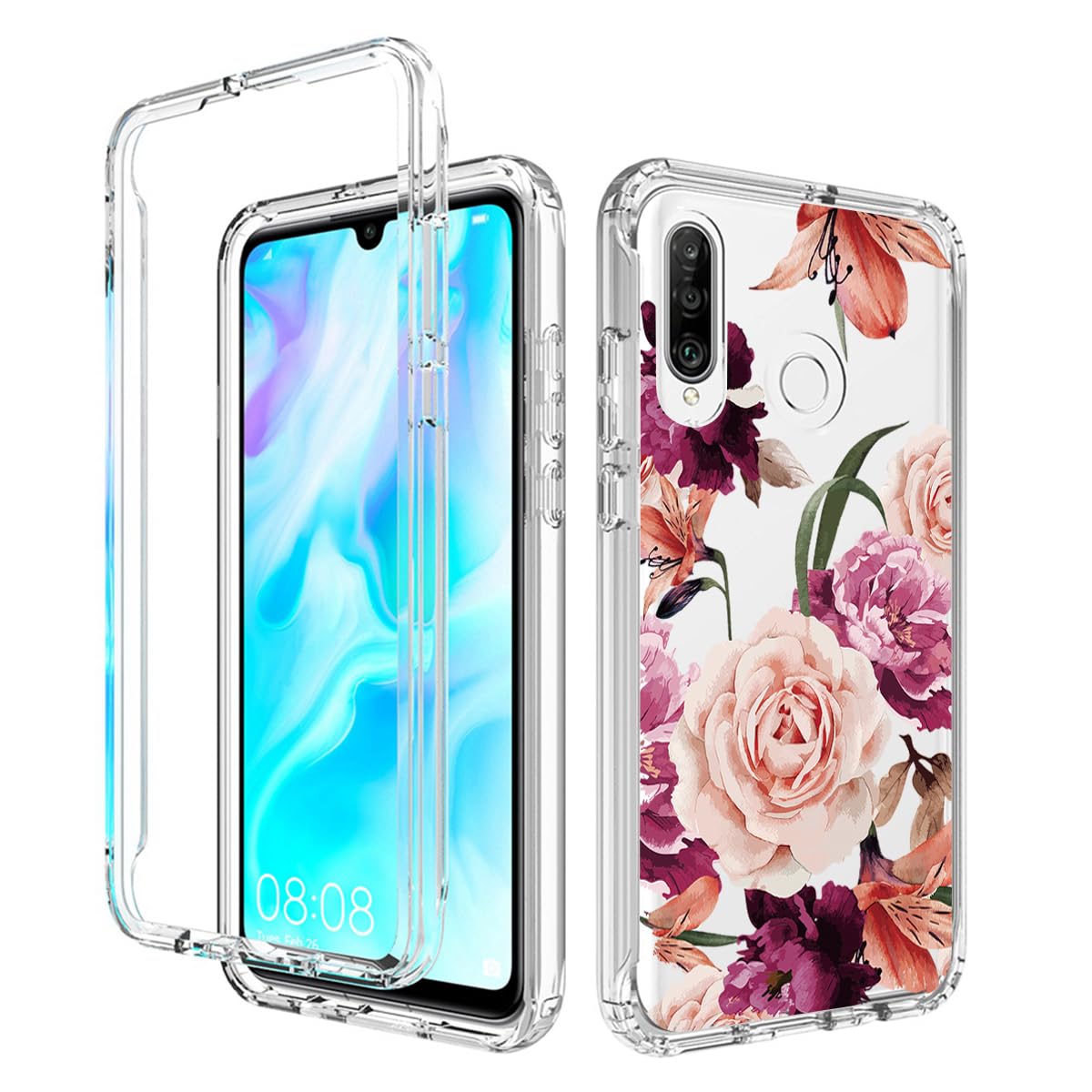 NALIA Custodia compatibile con iPhone 6 6S, Copertura Protezione Rigida Ultra-Slim Hard-Case Phone Cover Tre Parti Cellulare, Protettiva Sottile Bumper Telefono Guscio- Rosa Gold Oro