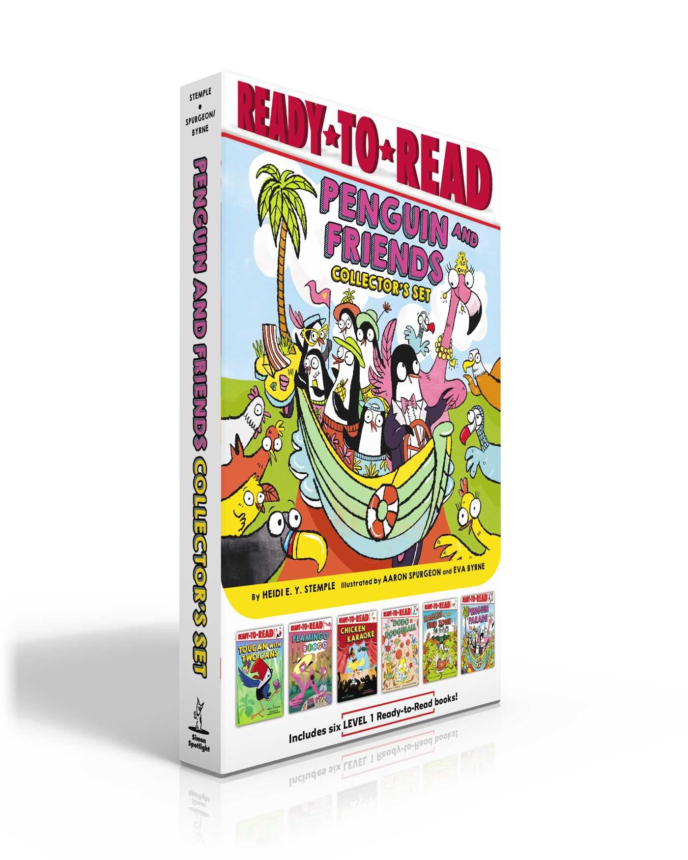 Penguin and Friends Collector's Set (Boxed Set): Toucan with Two Cans; Flamingo Bingo; Chicken Karaoke; Dodo Dodgeball; Eagles in the End Zone; Penguin Parade