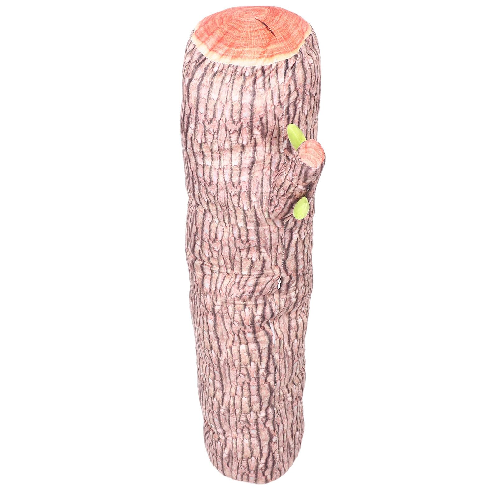 Coussin rond imprimé arbre au rembourrage souple pour le dos