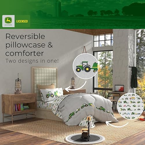 Miniatura 31 de Franco - Juego de edredón y sábanas supersuaves con funda de almohada, para niños, 7 piezas, tamaño matrimonial, Peppa Pig