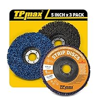 Vista 14 de Rueda eliminadora de óxido de discos de 4 x 5/8 pulgadas, para quitar pintura y oxidación, disco abrasivo de ángulo abrasivo, paquete de 3