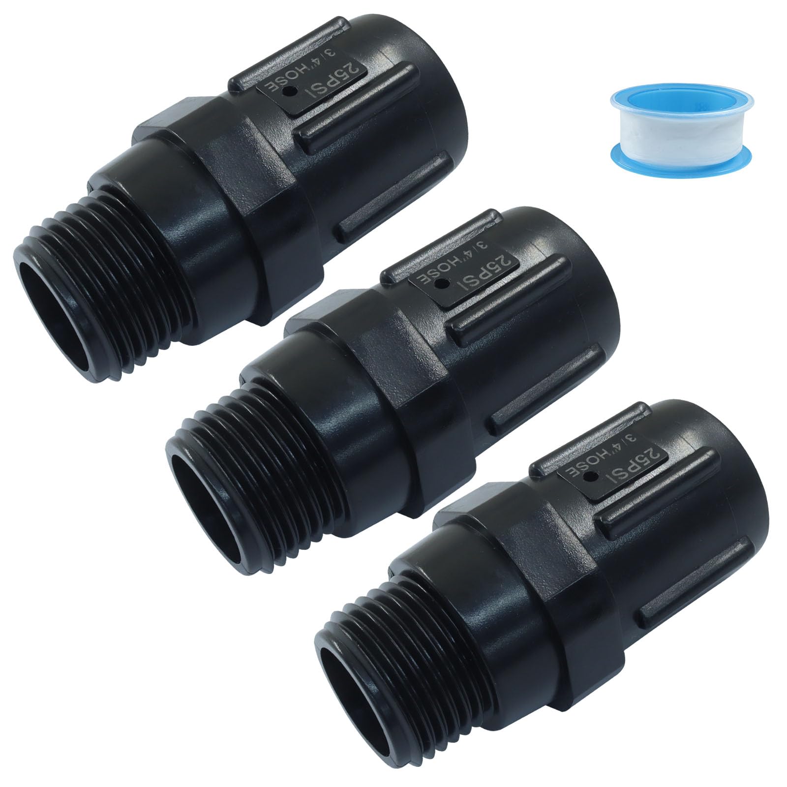 Photo 1 of ***missing 1***Biaungdo 3 Pack 25 PSI Drip Irrigation Pressure Regulator