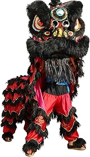 Lion Dance Chinese New Year Lion Dance Outdoor Sports Mascot Costume Party Folk Art Adults Cosplay for Party Carnival