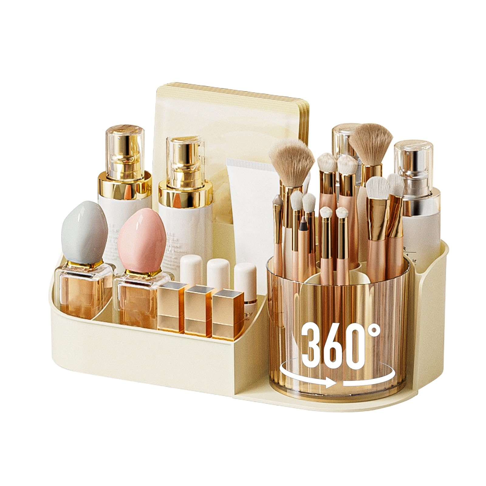 Présentoir maquillage rotatif DASITON haut de gamme pour soins et parfums