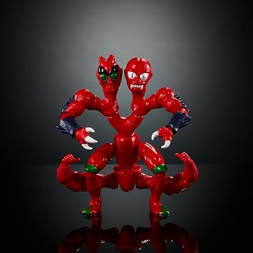 Masters of the Universe Origins Action Figure Deluxe Modulok Cartoon Collection, 5.5-inch 1980s TV Villain, Detailed Design with 34 Modular Parts