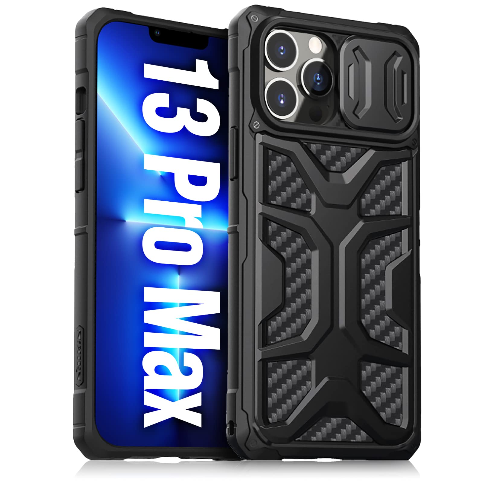 Amazon.co.jp: Nillkin iPhone13 Pro Max ケース 対応 CamShield
