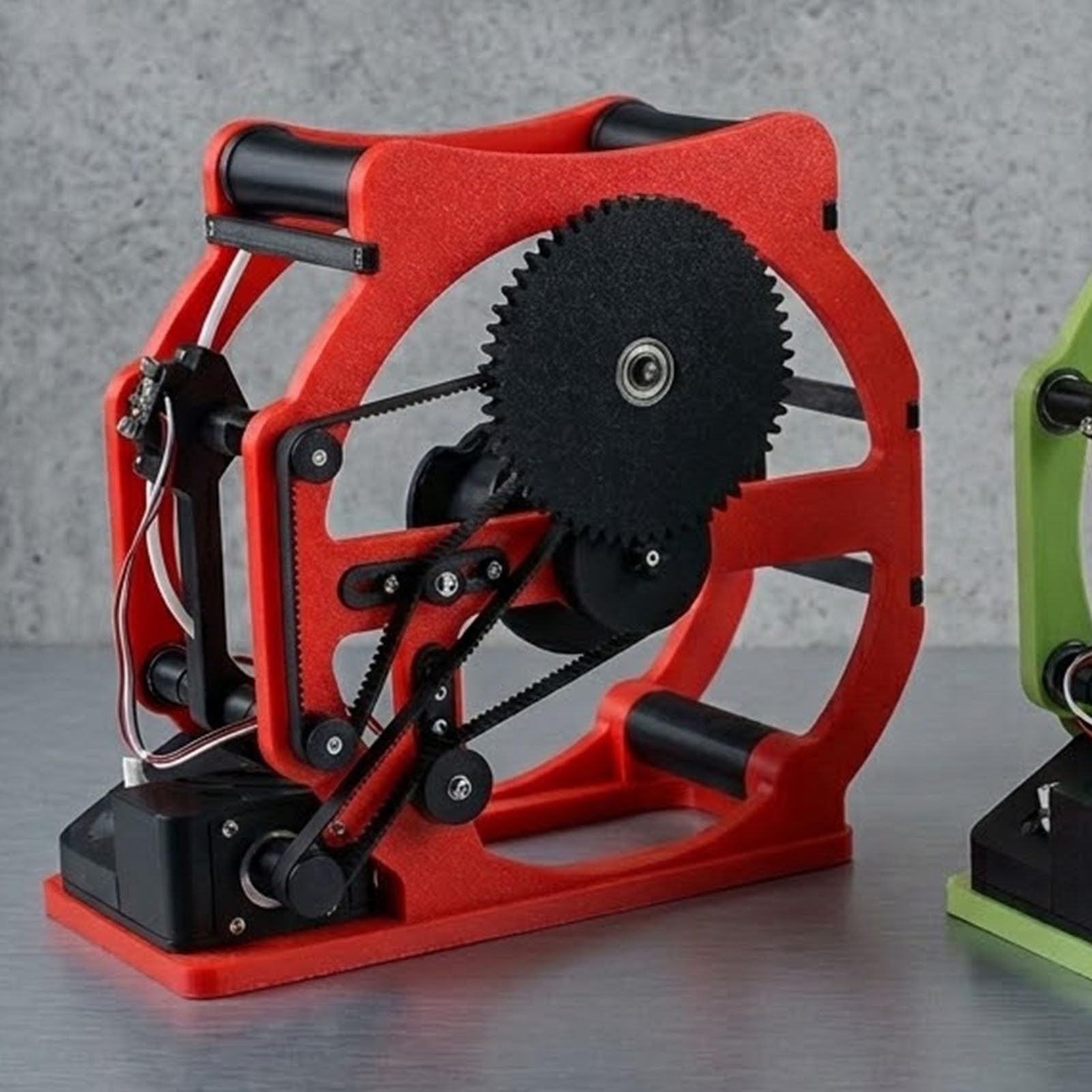 SEAFRONT Nawijak żarnika do Drukarki 3D, Automatyczny Start-stop z Wbudowanym Czujnikiem żarnika, Wzmocniona Rama do Szpul PLA ABS PETG TPU Nylon 1kg