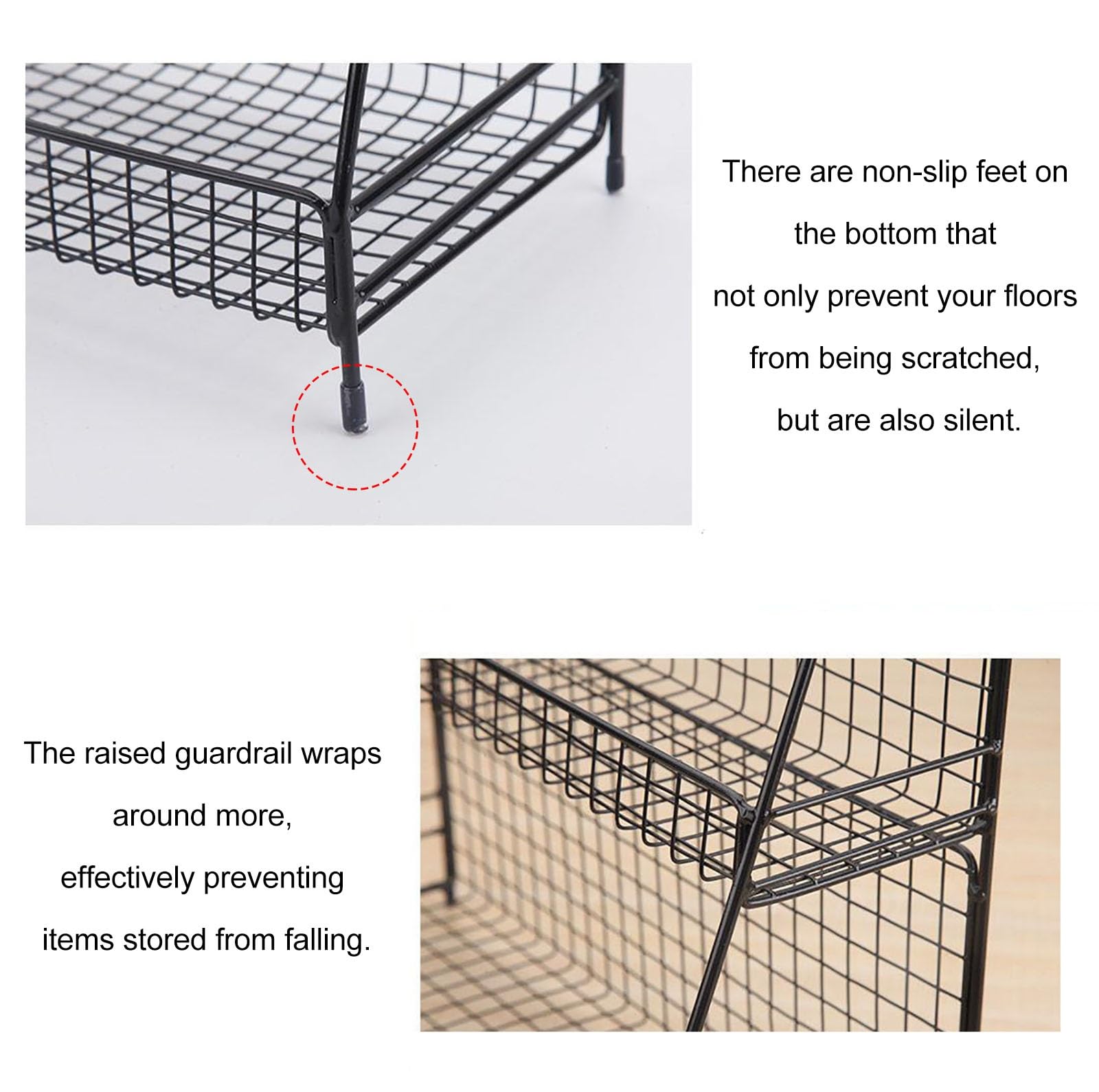 Metalowy stojak na wstążkę, stojak na wstążkę do sklepu z upominkami Kwiaciarnia Cukiernia, wolnostojący koronkowy papier do pakowania rolek winylowych organizer do przechowywania (kolor:
