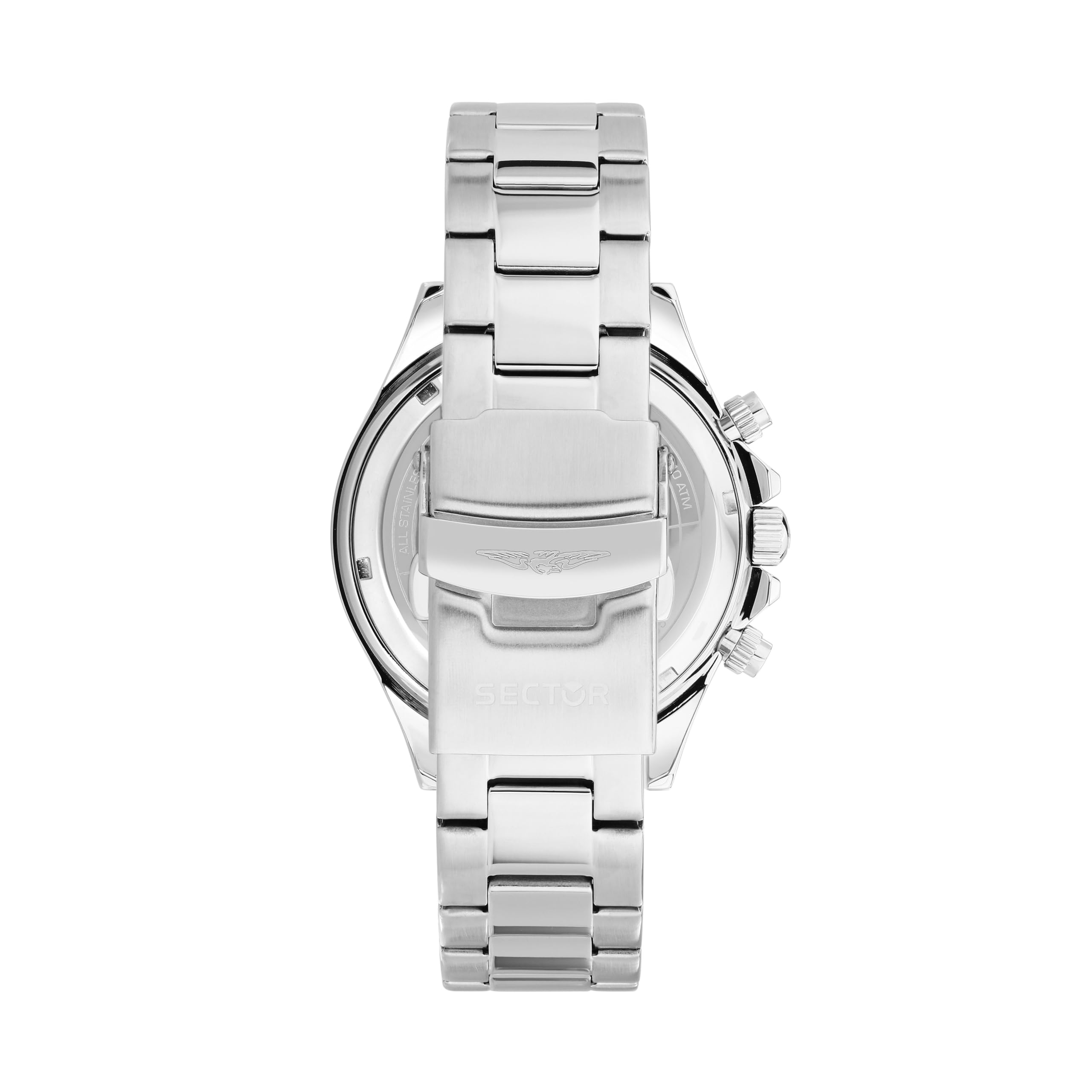 Sector No Limits Orologio Uomo, Cronografo, Analogico, 43 mm, Collezione 230, Effetto Opaco