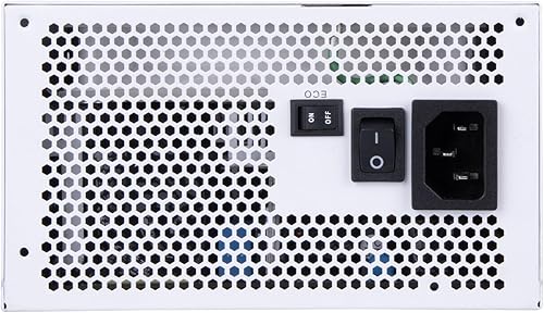 Miniatura 4 de SilverStone Technology DA850R Gold 80 Plus Gold 850W ATX 3.0 y PCIe 5.0 Fuente de alimentación con carcasa blanca, ventilador blanco y cables