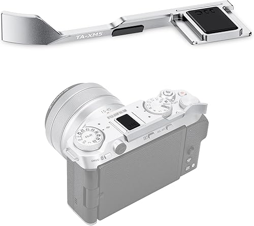 Vista 31 de JJC Agarre de pulgar de metal de lujo para Fujifilm Fuji X-Pro3 X-Pro2 X-Pro1 Xpro3 Xpro2 Xpro2 Xpro1 cámara digital sin espejo soporte pulgar