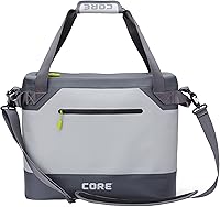 Vista 12 de CORE Insulated Leak Proof Soft Coolers for Camping, Outdoor, Lunch, Travel, Picnic, Beach Accessories / 12 Can / 20 Can / 30 Can / 36 Can Small &