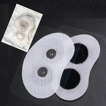 Anti-Snore Replacement Patches | 40.5x25.5mm Universal Conductive Gel Pads for Smart Snoring Devices100PCS