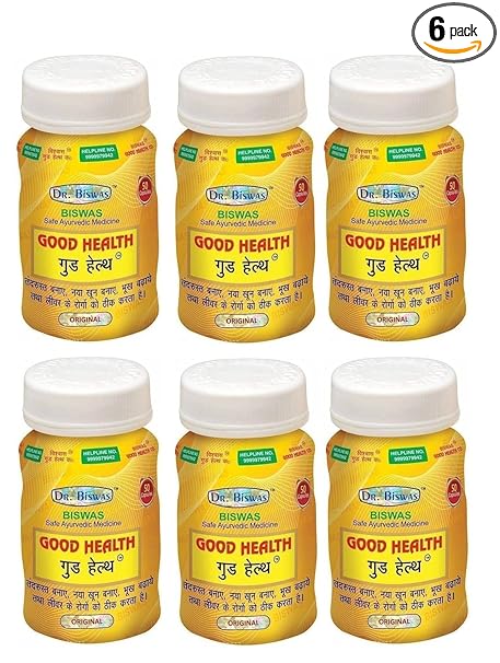 Dr. Biswas Good Health 50 Capsules (Pack of 6)