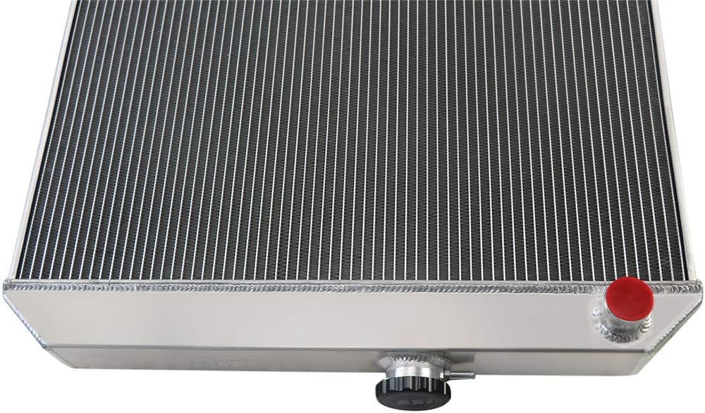 62MM 4 Row Core Aluminum Radiator for 1965-1967 Pontiac LeMans Tempest GTO - Direct Replacement