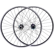 29 Inch Mountain Bike Wheels Set, MTB Road Bike Wheel Set, Aluminum Alloy Front Rear Wheels Quick Release with Double Discs Brake Fit 7-12 Speed Cassette Bicycle Wheels