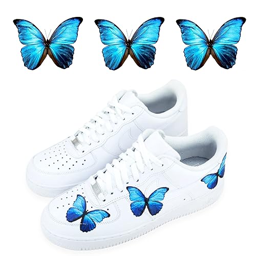 Blue butterfly shoes Clearance